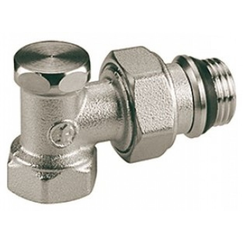 Кран для радиаторов GIACOMINI отсекающий угловой 1/2 "x 3/4" E R16EX037