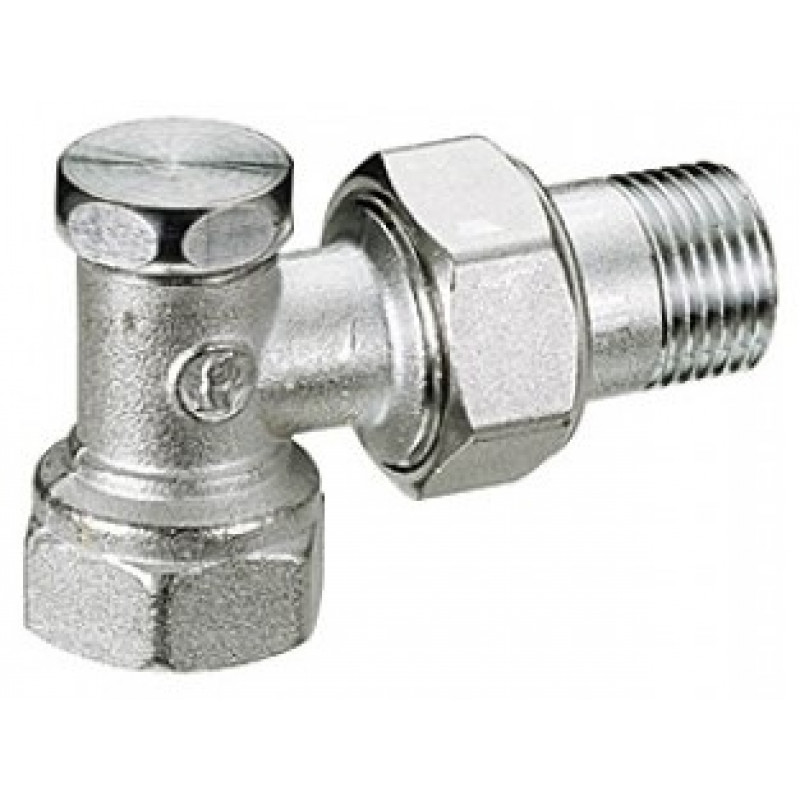 Кран для радиаторов GIACOMINI отсекающий угловой 3/8 " R16DX002