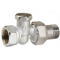 Кран для радиаторов GIACOMINI отсекающий прямой 1/2 " R17DX003