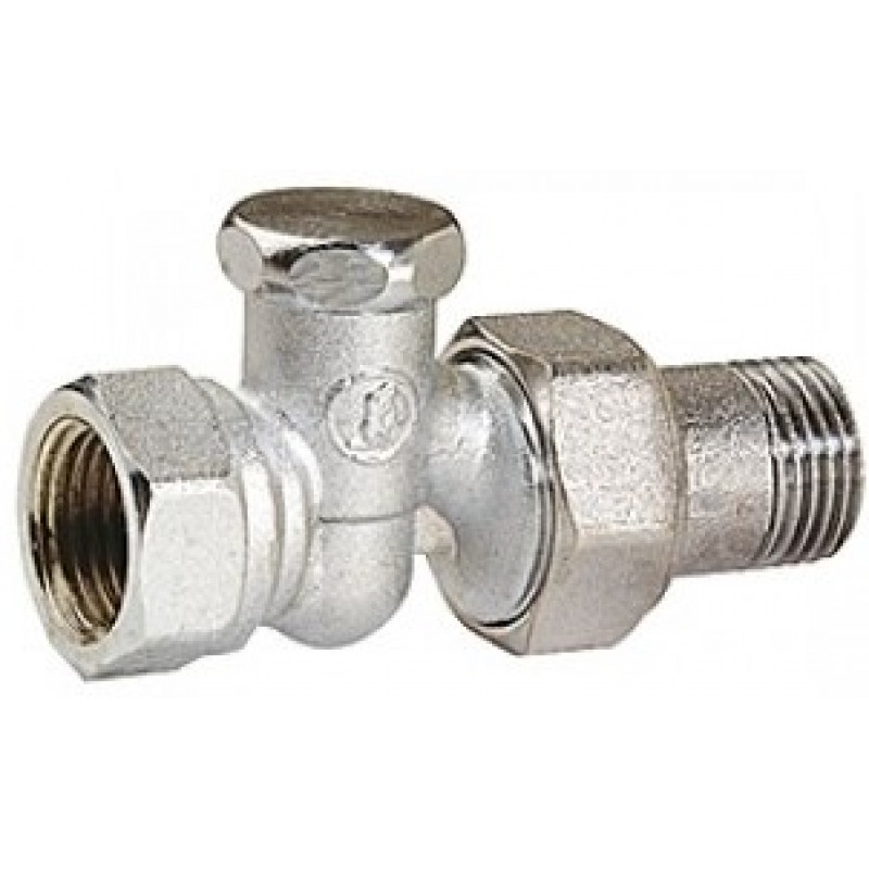Кран для радиаторов GIACOMINI отсекающий прямой 1/2 " R17DX003