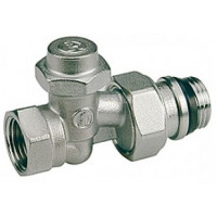 Кран для радиаторов GIACOMINI отсекающий прямой со сливом 1/2 " R715X033