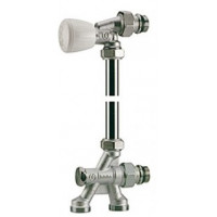 Кран для радиаторов GIACOMINI с угловым клапаном 1/2 "x 16 R438X062
