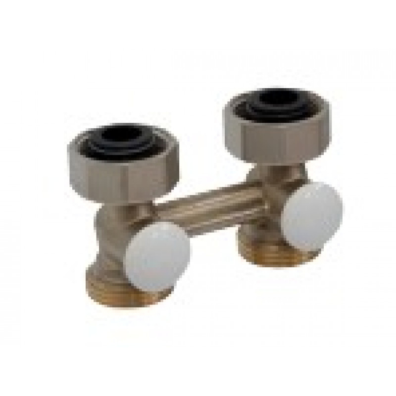 Узел нижнего подключения GIACOMINI прямой  3/4 "F x 18 R387LX001