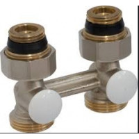 Узел нижнего подключения GIACOMINI прямой  1/2 "M x 18 R387LX011