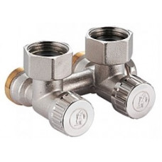 Узел нижнего подключения GIACOMINI угловой  1/2 "M x 18 R384X011