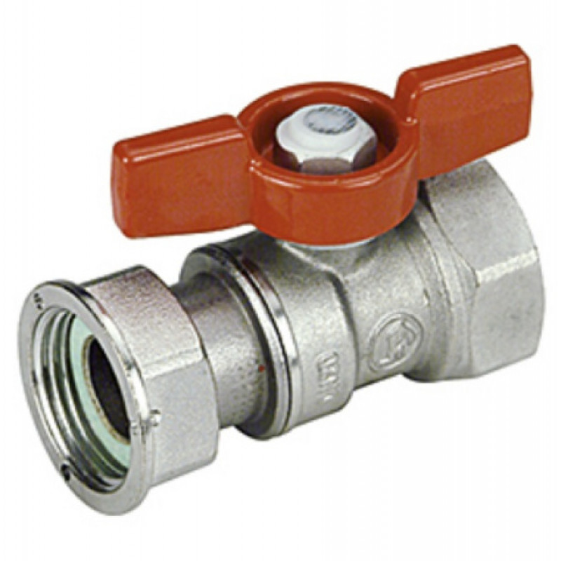Кран кульовий Giacomini 3/4 "F x 1" для лічильників