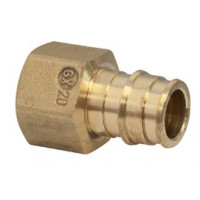 Прямой фитинг GX с внутренней резьбой., размер 16x1 / 2 "F Giacomini GX109Y033