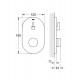 Смеситель скрытого монтажа Grohe Eurosmart Cosmopolitan T 36321000