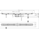 Душевой канал HL без решетки HL50F.0/110