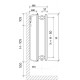 Стальной радиатор Purmo Ventil Hygiene 20 тип 400х1400 мм