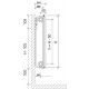 Стальной радиатор Purmo Ventil Hygiene 10 тип 900х2000 мм