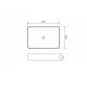 Раковина Bathco Nilo 605x400x115 4088