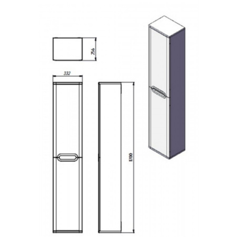 Пенал Ювента Prato трюфельный PrP-170