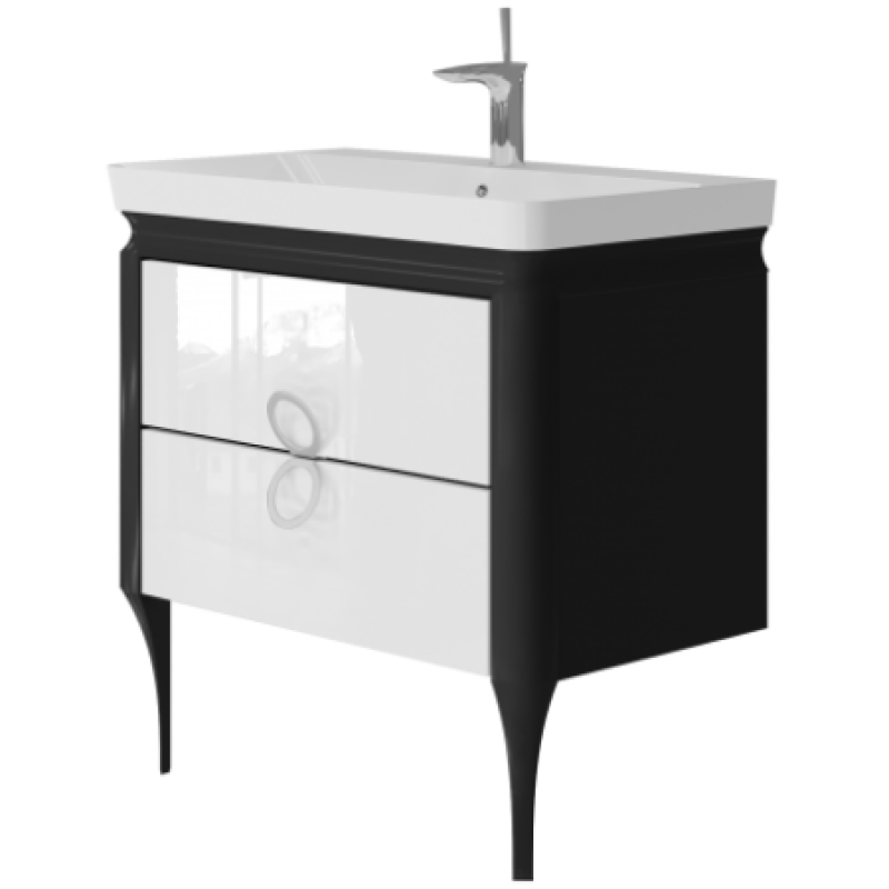 Тумба Ювента Ticino черная Tc-85