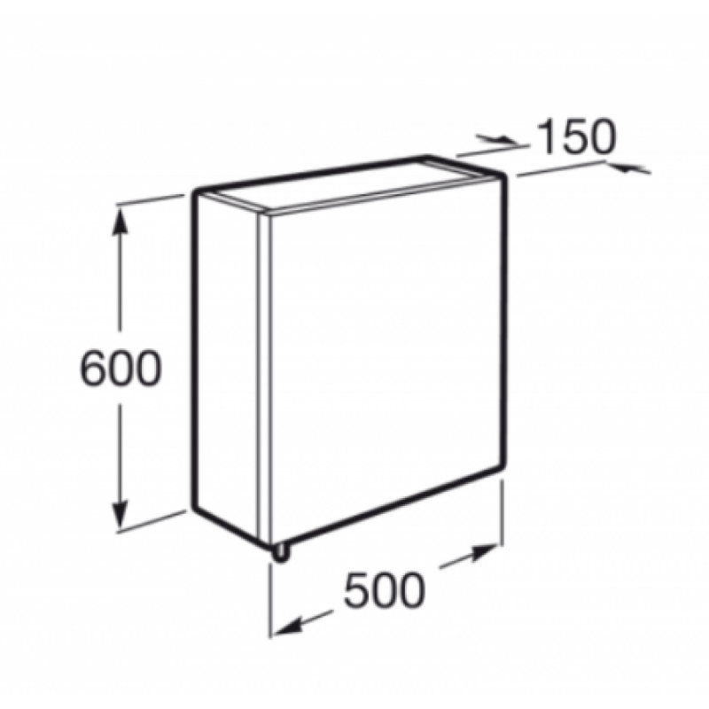 Шкафчик-зеркало ROCA A856840806