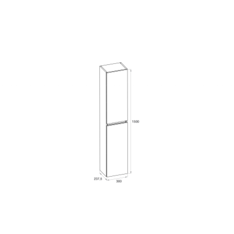 Пенал Roca Cube A857060806