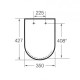 Крышка для унитаза ROCA The Gap Soft Close Duroplast A80148200U