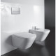 Унитаз подвесной ROCA The Gap + крышка A34H47C000