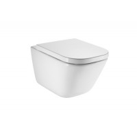 Унитаз подвесной ROCA The Gap + крышка A34H47C000