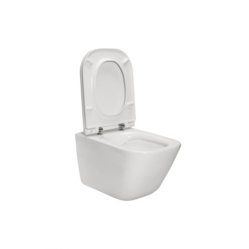 Унитаз подвесной ROCA The Gap + крышка A34H47C000