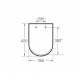 Кришка для унітазу ROCA Dama-N Duroplast A80178B004