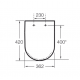 Кришка для унітазу ROCA Meridian Soft Close Duroplast A8012AC004