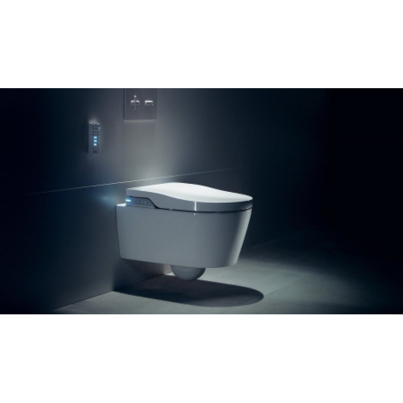 Унітаз підвісний з функцією біде Roca Inspira In-Wash Rimless A803060001