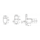 Унитаз напольный с функцией биде Roca Inspira In-Wash Rimless A803061001
