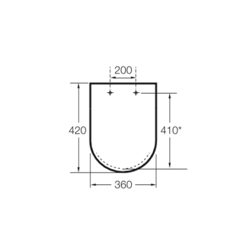 Крышка для унитаза ROCA Hall Soft Close Duroplast A801622004