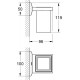 Стакан с держателем Grohe Allure Brilliant 40493000