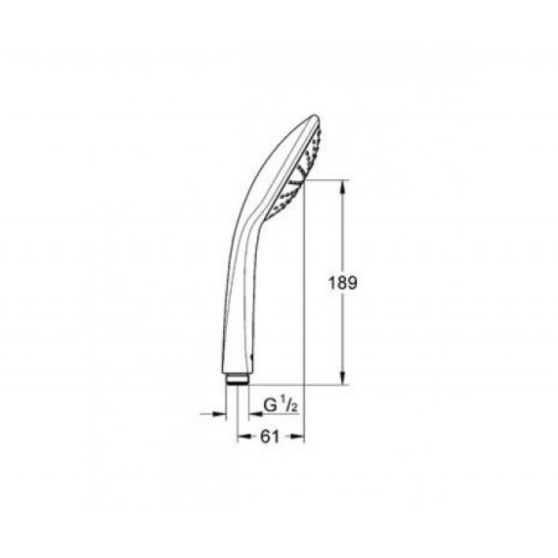 Душевая лейка Grohe Euphoria 110 Mono 27265000