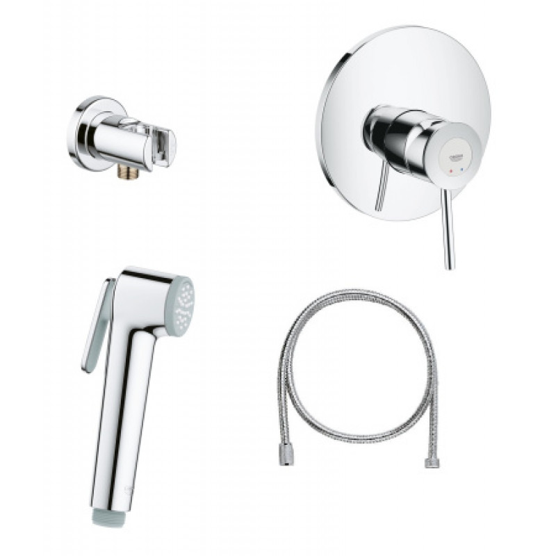 Гигиенический душевой набор Grohe BauClassic 111048