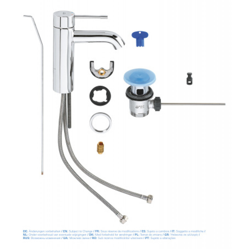 Змішувач для раковини Grohe Essence S 23589001