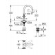 Смеситель для раковины Grohe Atrio L 21019003
