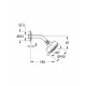 Верхний душ Grohe New Tempesta Cosmopolitan 100 26090001