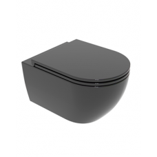 Унитаз подвесной GSG LIKE glossy black LKWCSO002