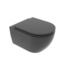 Унитаз подвесной GSG LIKE matt black LKWCSO003
