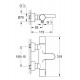 Термостатический смеситель для ванны Grohe Grohtherm 3000 Cosmopolitan 34276000