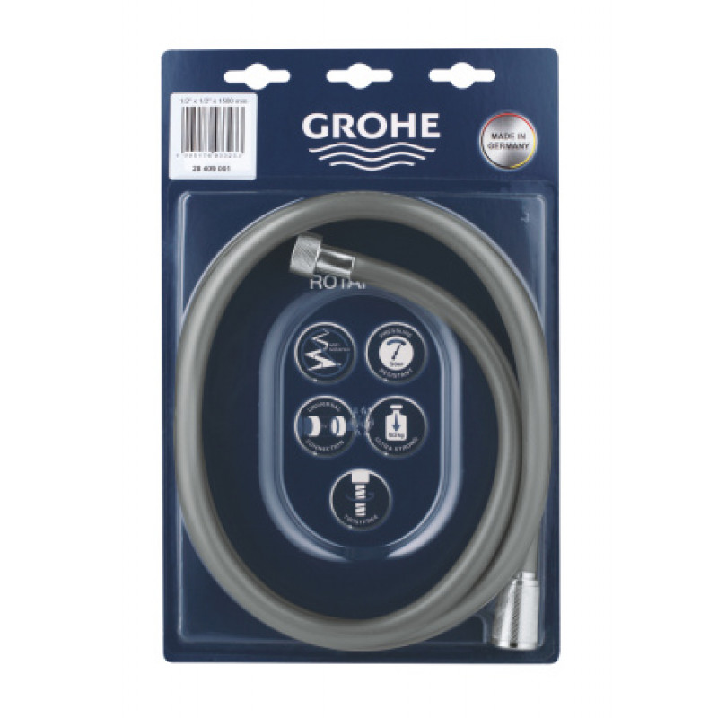 Душевой шланг Grohe Rotaflex Twistfree 1500 мм 28409001