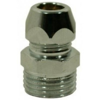 Цанговый переходник GF НР 1/2"х3/8"х10