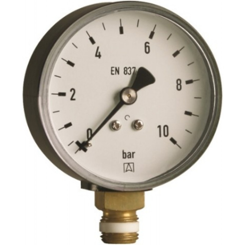 Манометр AFRISO RF100 0-10 бар 1/2" радиальный 85215201