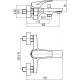 Смеситель для ванны Valvex SIGMA 2456110