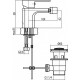 Змішувач для біде Valvex LOFT 2454950