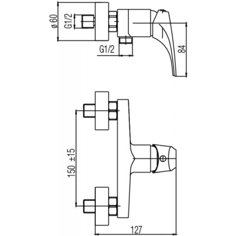 Смеситель для душа Valvex SIGMA 2456120
