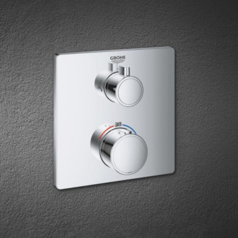 Термостатический смеситель скрытого монтажа Grohe Grohtherm 24079000