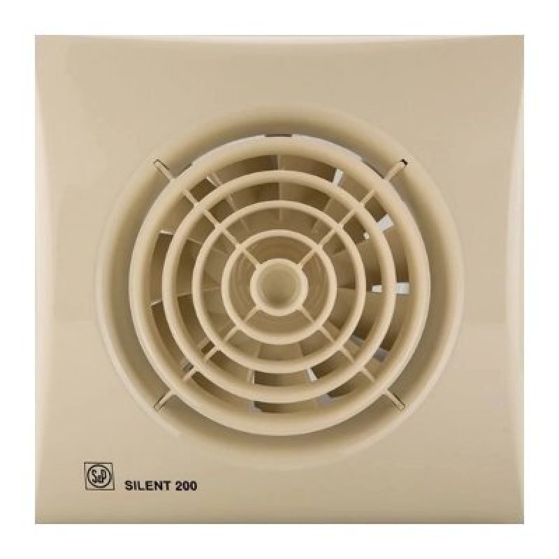 Вентилятор Soler&Palau SILENT-200 CZ IVORY (230V 50) 5210625100