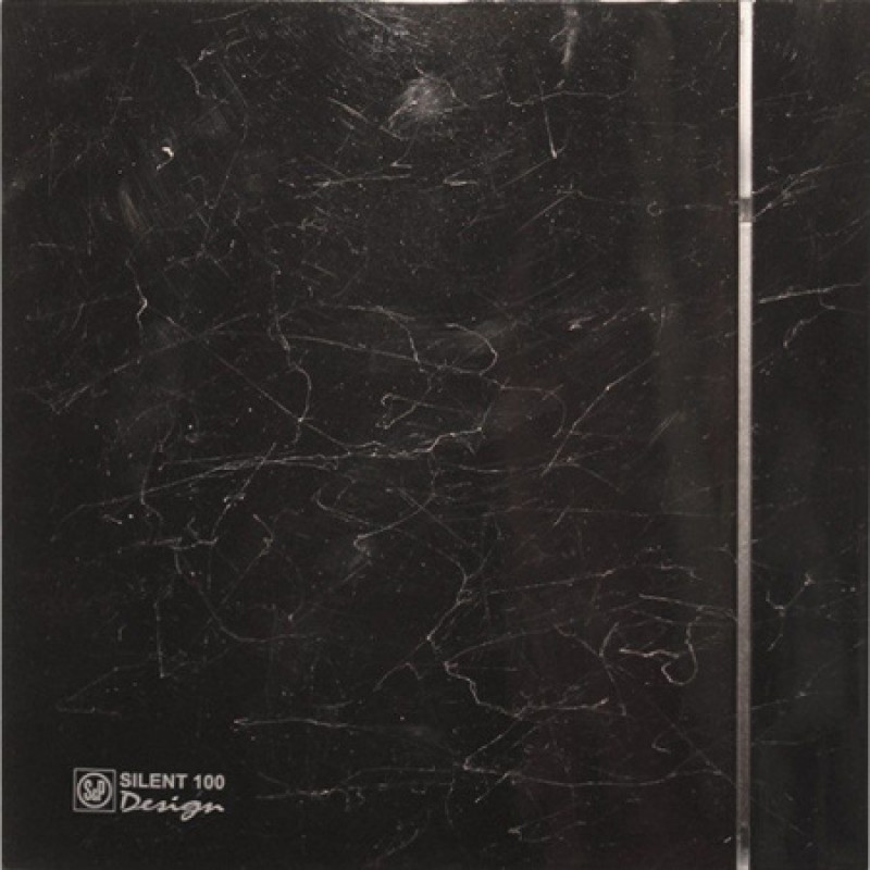 Вентилятор Soler&Palau SILENT-100 CZ MARBLE BLACK DE SIGN-4C (230V 50) 5210611900