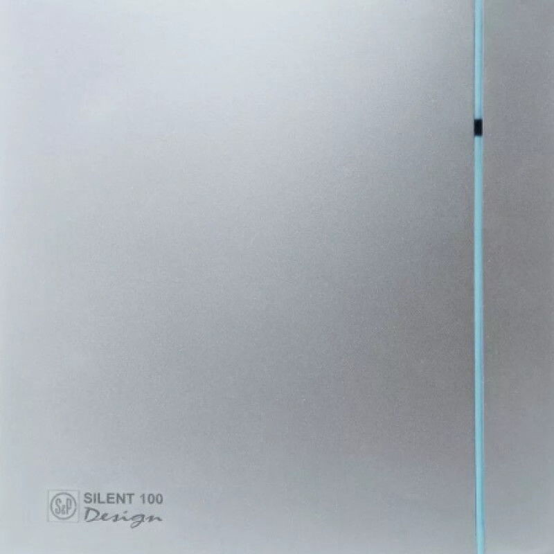 Вентилятор Soler&Palau SILENT-100 CZ SILVER DESIGN - 3C (230V 50) 5210603400