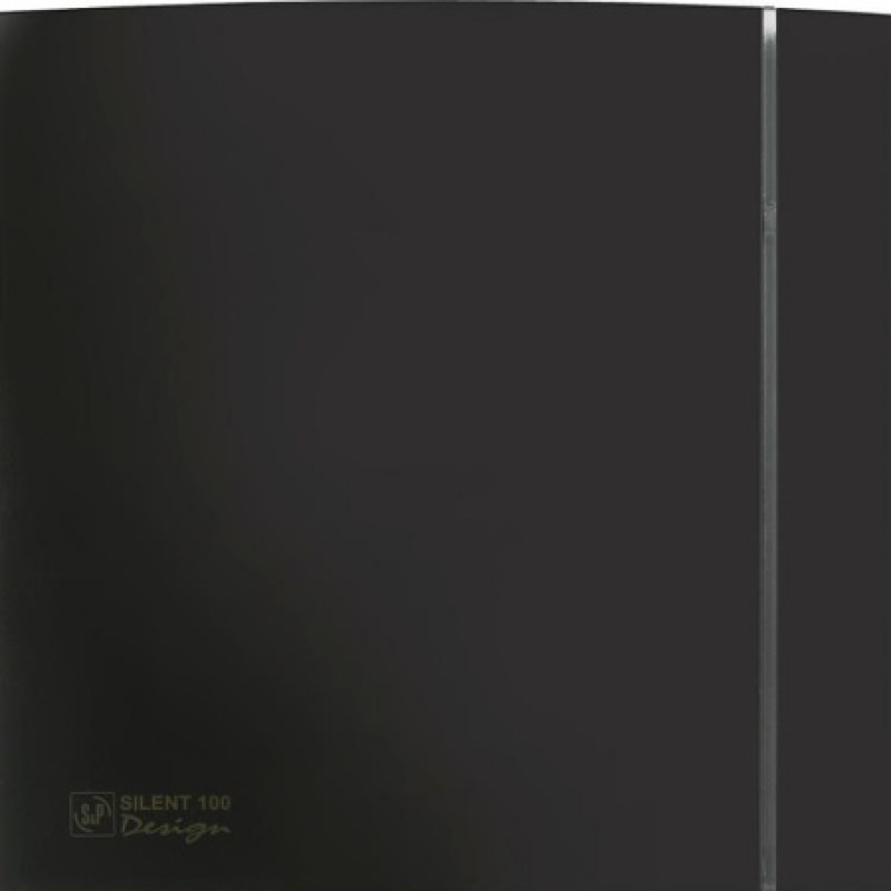 Вентилятор Soler&Palau SILENT-100 CZ BLACK DESIGN -4C (230V 50) 5210607400