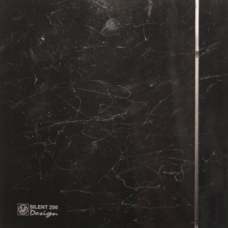 Вентилятор Soler&Palau SILENT-200 CZ MARBLE BLACK DESIGN - 4C (230V 50) 5210626100
